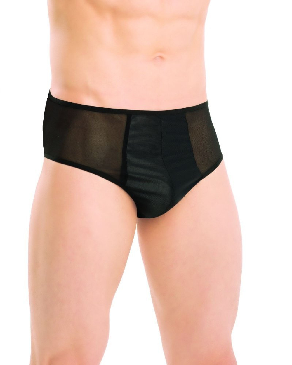 Трусы мужские со шнуровкой сзади FlirtOn черные 46-48