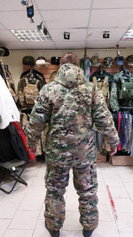 Костюм зимний флисовый Горка мультикам Rip-Stop