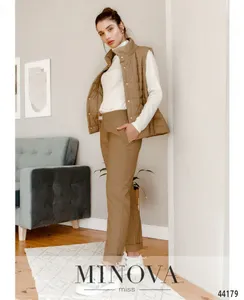 Брюки 2153-бежевый Minova