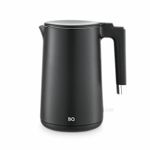 Чайник электрический с двойными стенками BQ (БИ-КЬЮ) KT1720P, 1,5 л, 2200 Вт, черный, 86198281