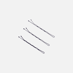 Невидимки волнистые черные IPARIKMAHER 60 мм 50 шт