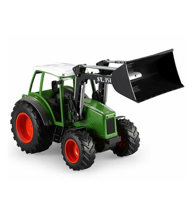 Радиоуправляемый сельскохозяйственный трактор с погрузчиком Double Eagle 1:16 2.4G RTR