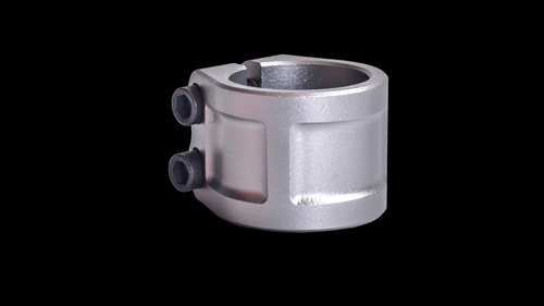 Зажим 2 болта GM, HIC, 34,9, (RUFF) серый