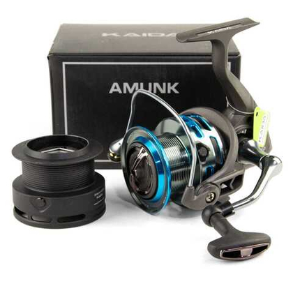 Безынерционная катушка фидерная 6500 Kaida Amunk (5+1BB, мет. шпуля)