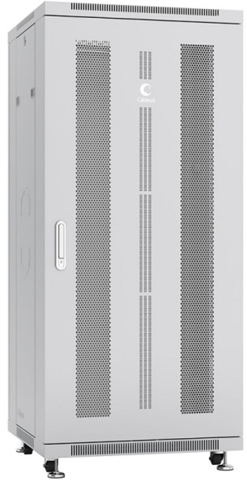 Шкаф напольный 19", 27U Cabeus ND-05C-27U60/100