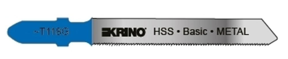 Полотно по металлу для лобзика T118G HSS 76x0,8 набор 3шт. Krino 23620100