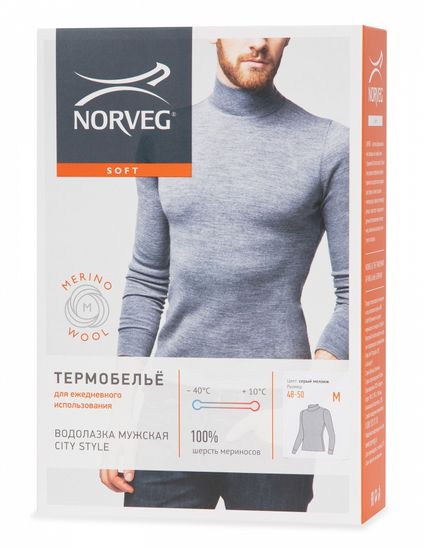 Термобельё мужское водолазка  Norveg CityStyle    14CSM1RL