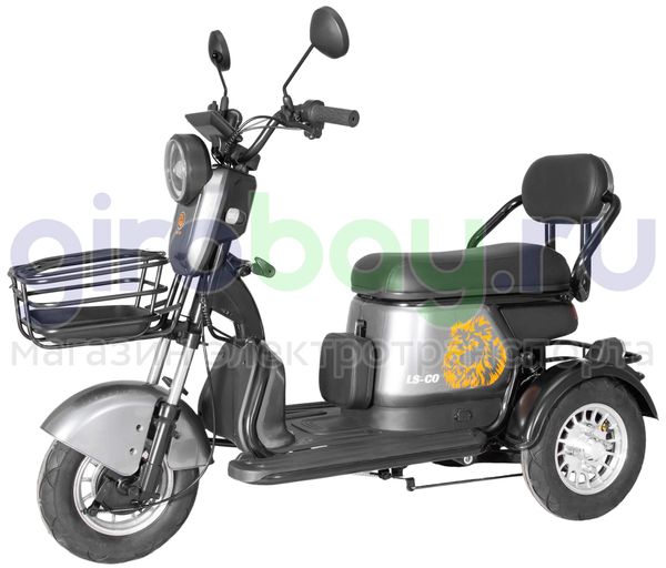 Электроскутер LS-CO KTX 1000W (60V/20Ah) - Серый фото №1