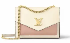 Сумка Louis Vuitton Mylockme Chain светло-розовый