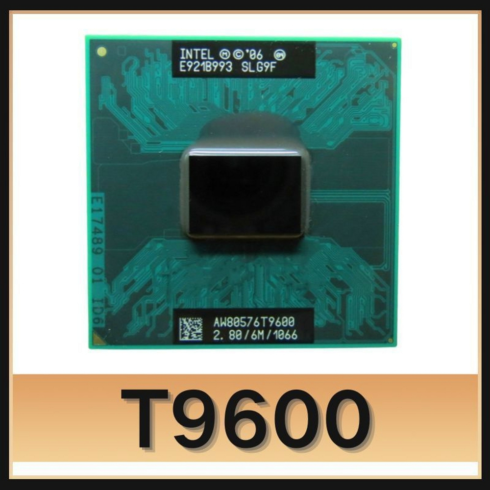 Процессор ноутбука Intel Core 2 Duo T9600, SLG9F