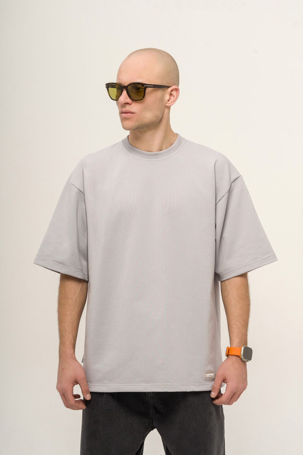 Футболка KUL'TURA OverSize "Basic" Дымок
