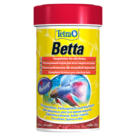 Tetra Betta корм для аквариумных рыб в хлопьях 100 мл