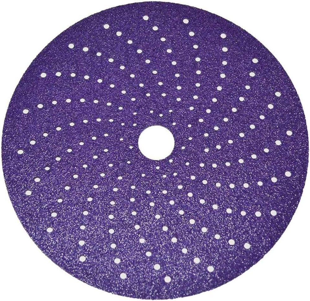 Круг наждачный с пылеотводом P180 D150 WOOSTE