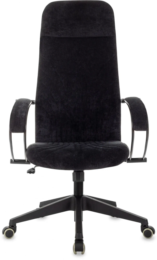 Кресло руководителя Бюрократ CH-610 Fabric черный Light-20 крестов. пластик