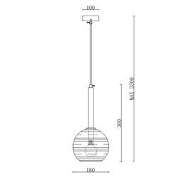 Подвесной светильник MARISOL