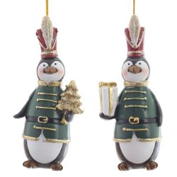 GAEM Фигурка декоративная подвесная "Пингвин", L5 W4,5 H12 см, 2в.