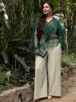 Блуза Диантус (зеленая) Б15548-39М LT Collection