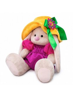 Мягкая игрушка Зайка Ми Лиловый яхонт 18см