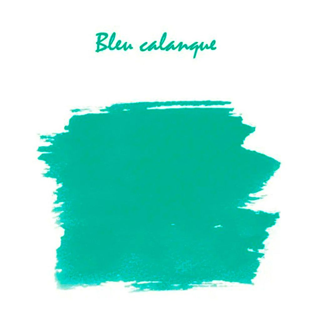 Чернила во флаконе Herbin 30 мл Bleu calanque Аквамарин (13014T) 2