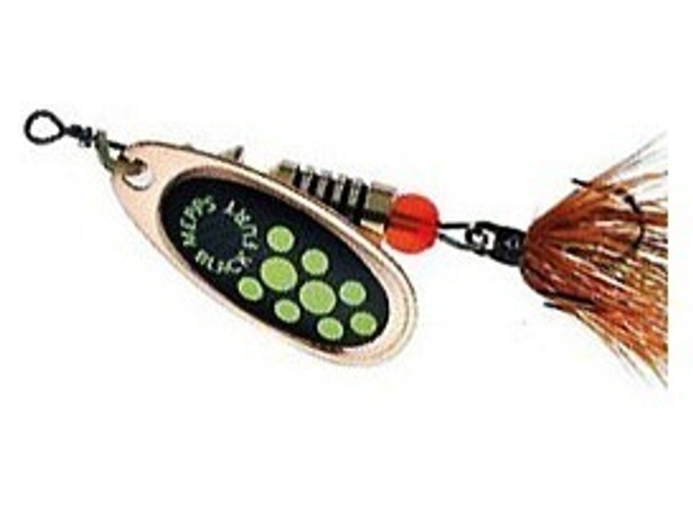 Блесна для рыбалки вращающаяся Mepps BLACK FURY MOUCHE