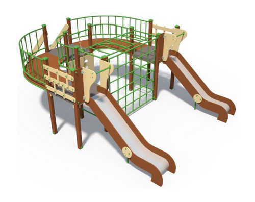 Детский игровой комплекс Браун Встречные мосты Н-1200