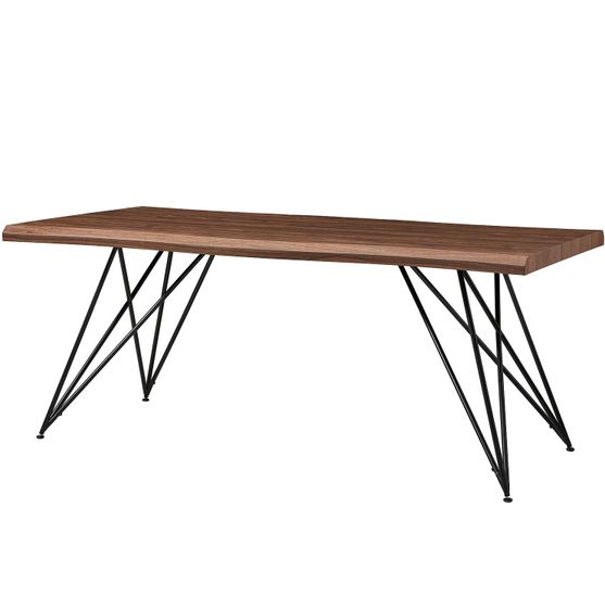 Обеденный стол Balk в стиле лофт  180х90 см | Купить в Hallberg.ru