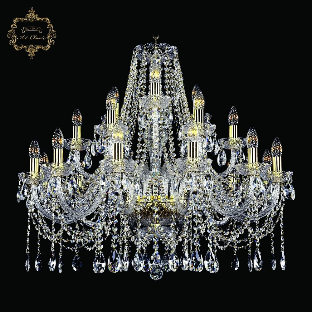 Подвесная люстра Art Classic 11.12.12+6+3.300.Gd.Sp