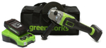 УШМ GREENWORKS GD24AGK2 в компл. с АКБ 2Ач. и ЗУ (3200207UA)