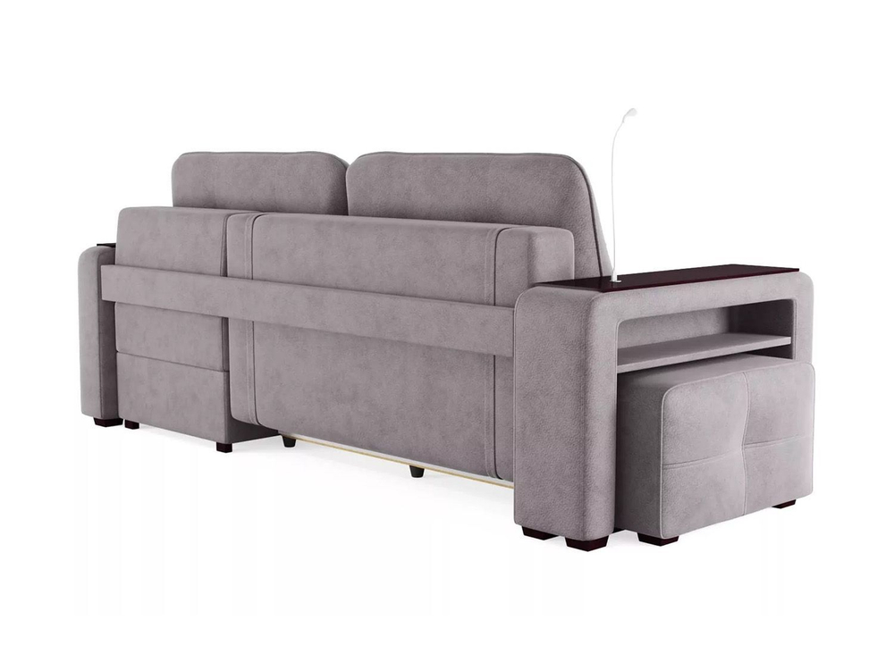 Диван угловой Smart 4 Б4-2Т-1Пф-Б3 Велюр Кашемир 890