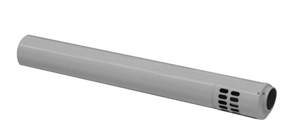 Коаксиальная труба полипропиленовая с наконечником, диам. 80/125 мм, длина 1000 мм, HT для конденсац