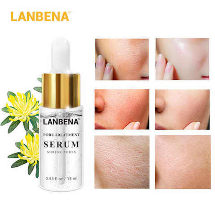 Сыворотка Lanbena Сужающая поры Pore Treatment Serum Essence, 15 мл