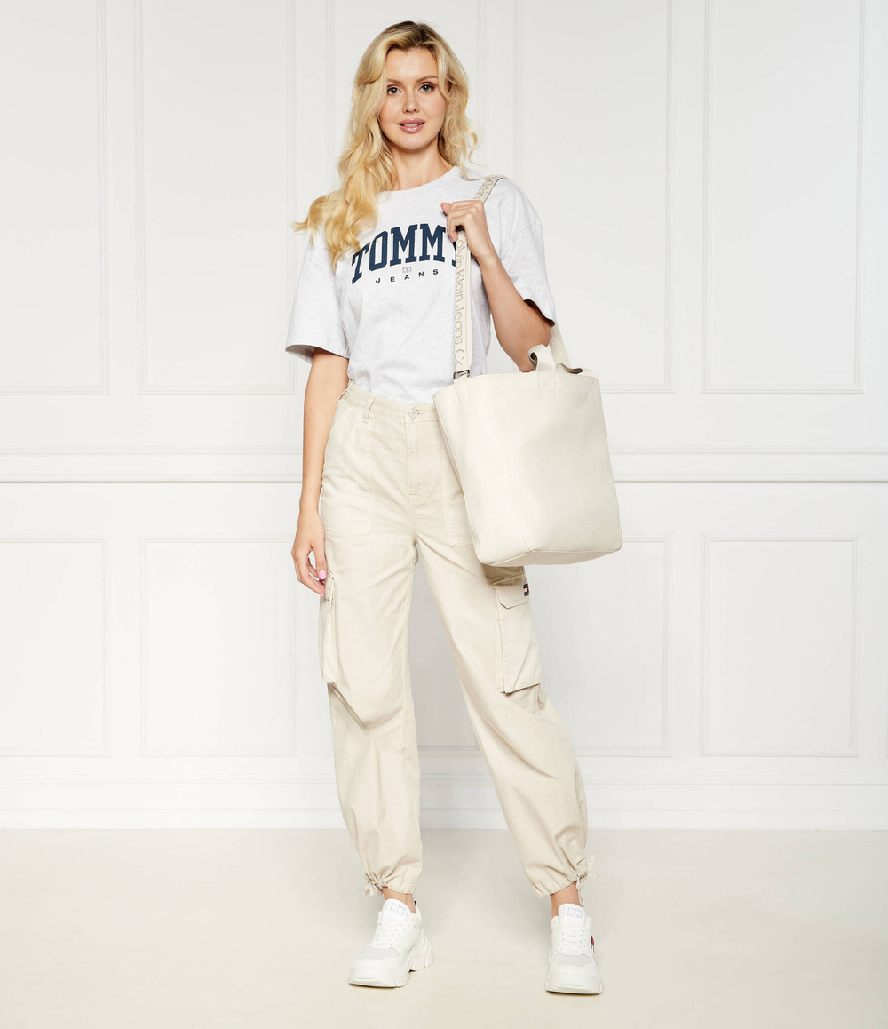 Футболка VARSITY 1 Tommy Jeans - серый(DW0DW18403)