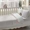 НАБОР ЯСЛИ Детское  постельное белье  с пледом COUPLE BEBE розовый deluxe TIVOLYO HOME Турция
