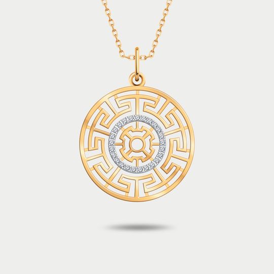 Подвеска золотая