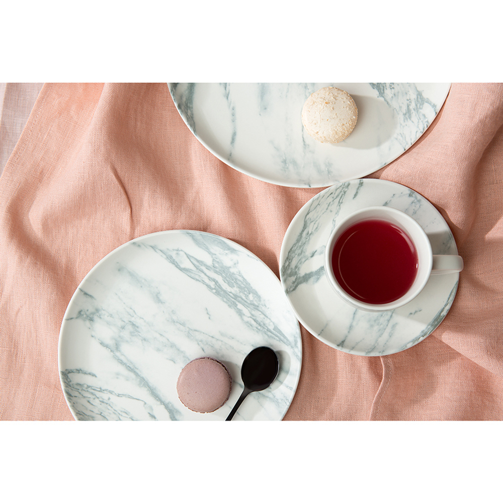 Набор чайных пар marble, 250 мл, 2 шт.