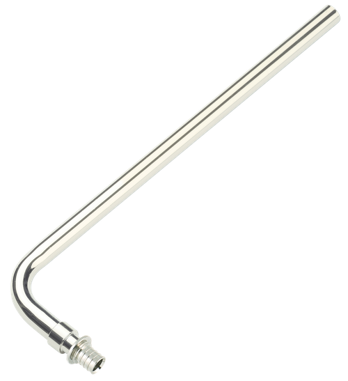 Трубка  Г-образная для подключения радиаторов 16х15-L250 Ecosystem