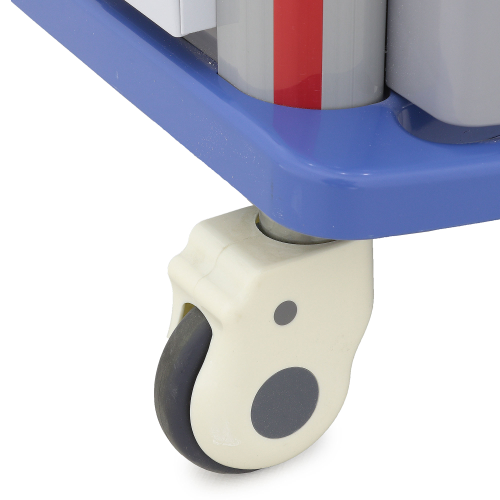 Тележка медицинская Med-Mos ЕТ850-02 ТМ-021АН-00 ля экстренной помощи и реанимации