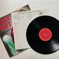 Винтажная виниловая пластинка LP Quiet Riot Metal Health (Japan 1983) (No Obi) 25AP 2643