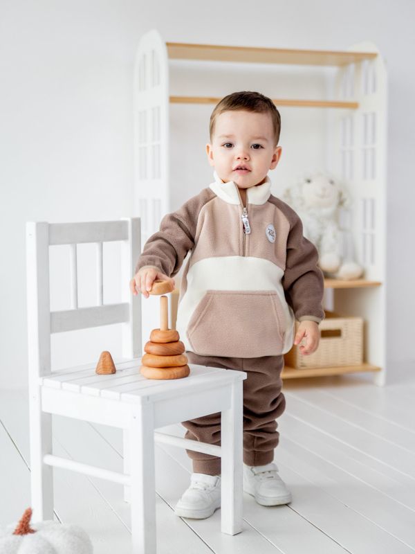 Костюм флисовый Колор блок 