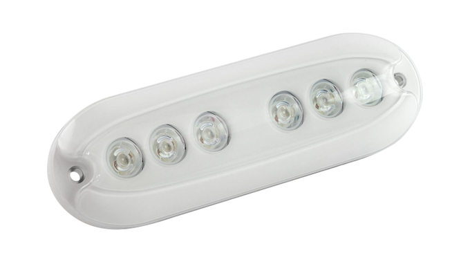 Подводный огонь B12W РГБ (RGB), 7w, АкваИДЕЯ / AquaIDEA