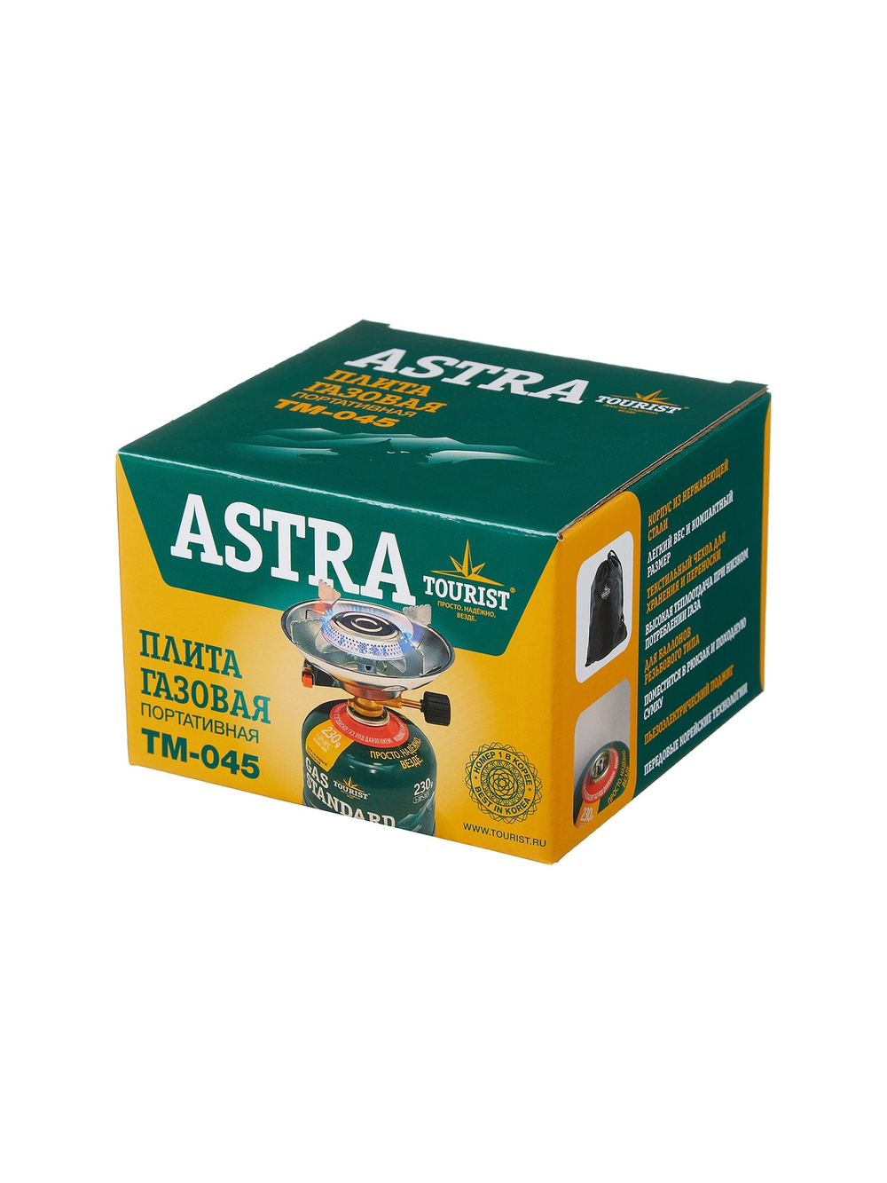 Горелка газовая TOURIST ASTRA, под резьбовой баллон