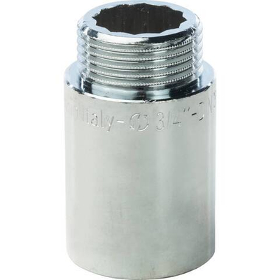 Удлинитель STOUT хромированный 3/4"x40 мм ВР/НР