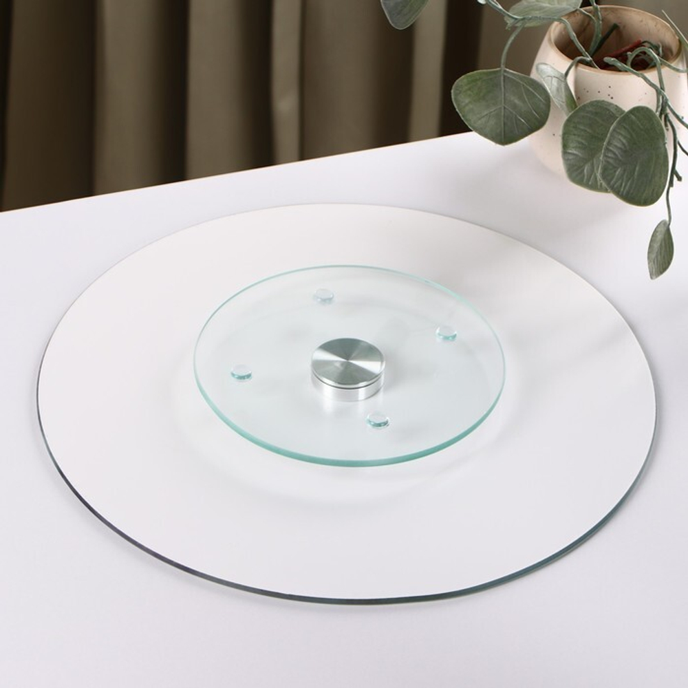 Подставка для торта вращающаяся d-32см "Фруктовый лед"