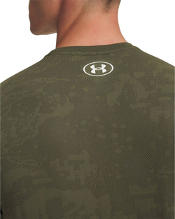 Мужская теннисная футболка Under Armour Tech Vent Jacquard Short Sleeve - khaki