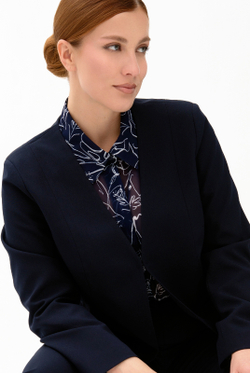 Жакет женский 4706з, чернильный #513Чер044706з