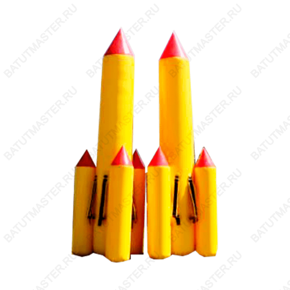 Надувная командная игра "Летучая ракета"