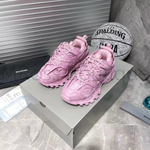 Розовые кроссовки Balenciaga Track Trainers Recycled Sole