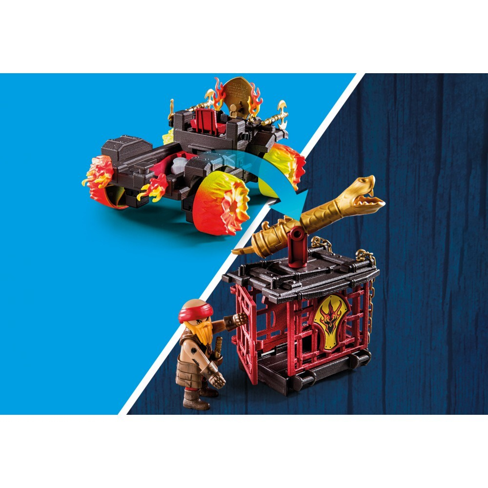 Playmobil — Огненная боевая машина Novelmore Burnham Raiders 71299 / артикул   71299  / GTIN 4008789712998