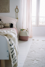 Корзина Lorena Canals Zoco Ash Rose Natural (35 x Ø30 см)