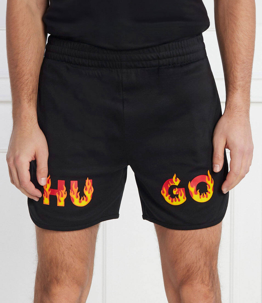 Шорты HUGO Flames Shorts Hugo Bodywear - черный(50510474)